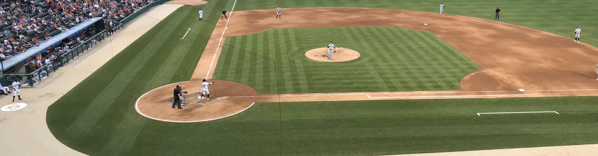 green baseball field Baltimore